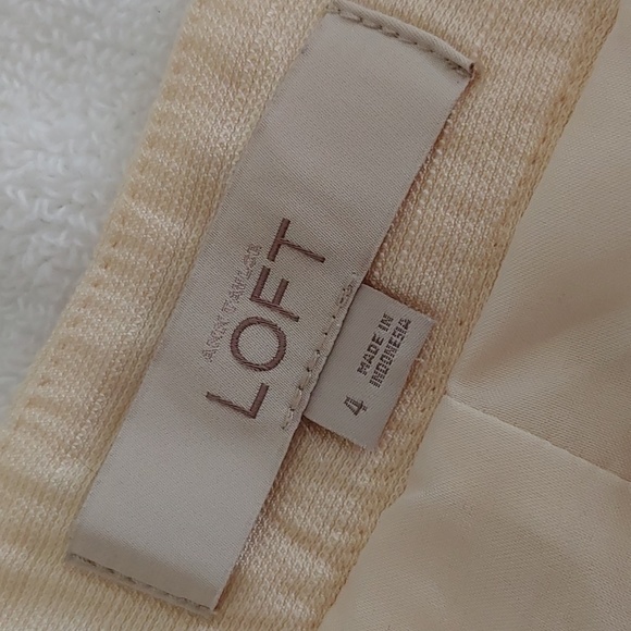 Loft Stripe Skirt Size 4 - Picture 5 of 6